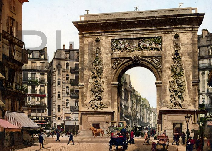 Porte St-Denis 1890 Paris. Porte St. Denis. 11 X 14 Photo Print - Etsy photo