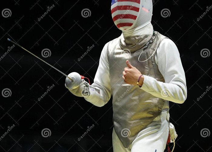 Arena Carioca 3 Fencer Alexander Massialas of United States Competes in the Men`s ... photo
