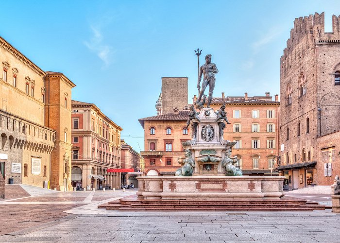 Piazza del Nettuno The Fountain of Neptune in Bologna by Giambologna - Italia.it photo
