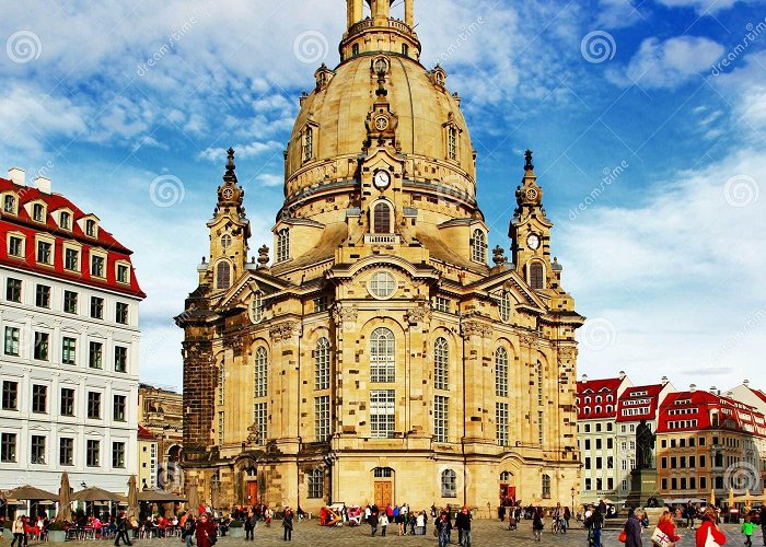 Frauenkirchen Basilica Church Frauenkirche , Dresden Editorial Stock Photo - Image of ... photo
