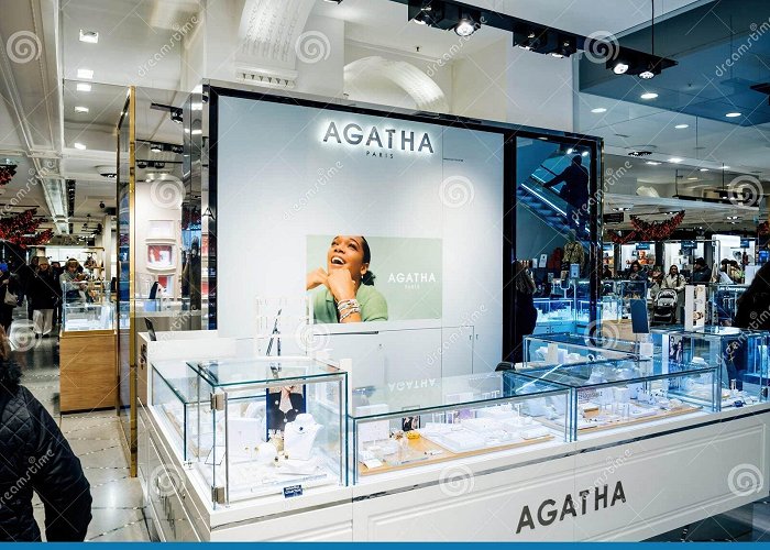 Galeries Lafayette Shopping Centre Strasbourg Agatha Jewelry at Galerie Lafayette Editorial Stock Image - Image ... photo