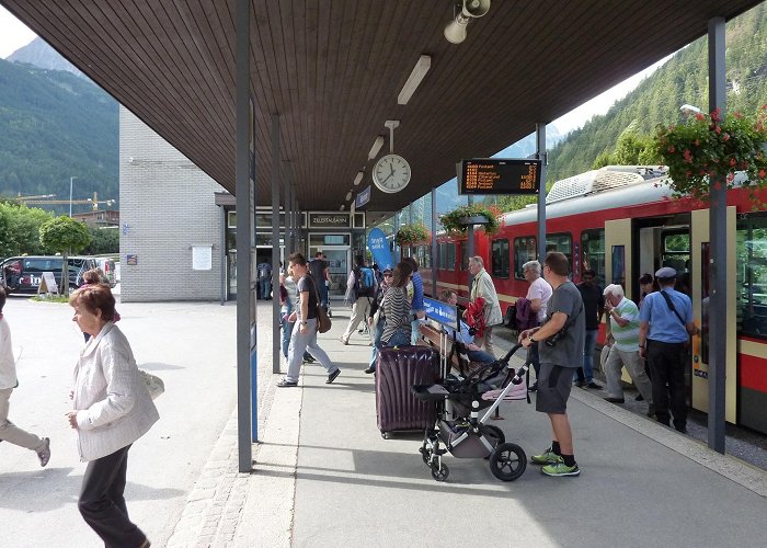 Bahnhof Zillertalbahn Mayrhofen - Merano long-distance hiking trail • Long-Distance ... photo