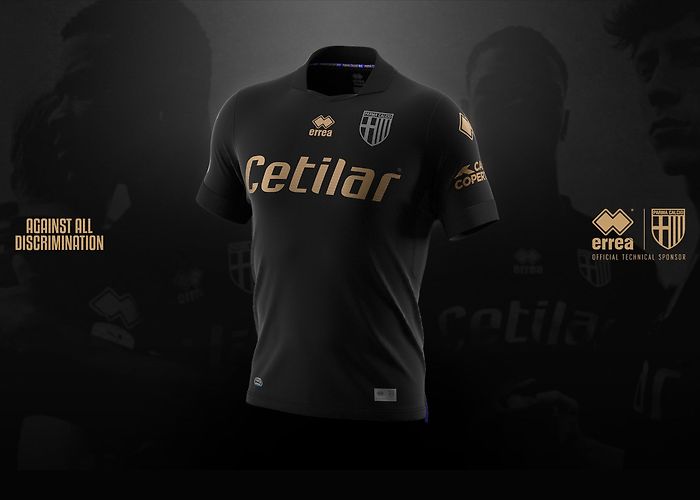 Calcio a 5 Total black against all forms of discrimination. Parma Calcio ... photo