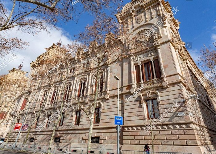 Catalonia High Court of Justice Barcelona Spain February 10 2022 Palau Stock Photo 2316915317 ... photo