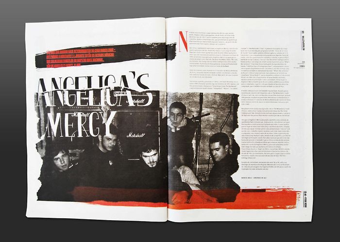 Musica Moderna de Viseu Jornal Rock Rola em Barcelos :: Behance photo