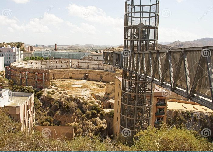 Roman Bridge Roman Ruins in Cartagena stock photo. Image of empire - 74876698 photo