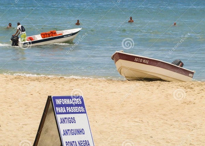 Antigos Beach Sign Offering Boat Tours To Beaches Nearby at Praia Do Sono ... photo