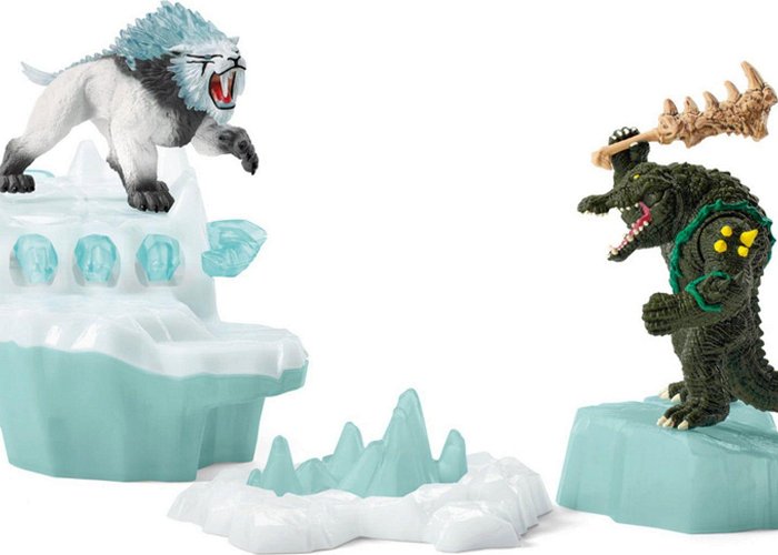 Perpetual Defender fortress Schleich 42497 - Eldrador Creatures - Attack on the Ice Fortress ... photo