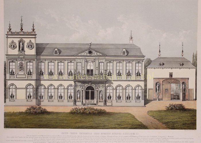 Kasteel Meerssenhoven Ancien Château Vaesharteld (ayant appartenu autrefois a Guillaume ... photo
