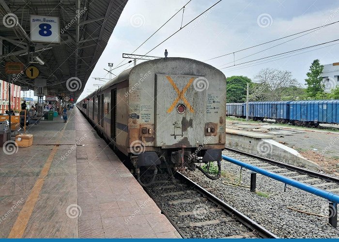 Tambaram Railway Station in Tambaram, Chennai, Tamilnadu, South India ... photo