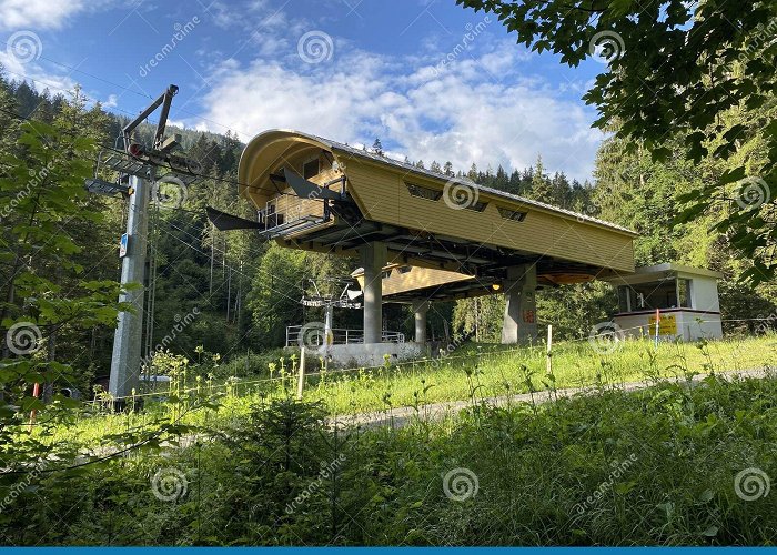 Stöckalp - Melchsee-Frutt Gondola Lift Monocable Circulating Ropeway StÃ¶ckalp-Melchsee ... photo