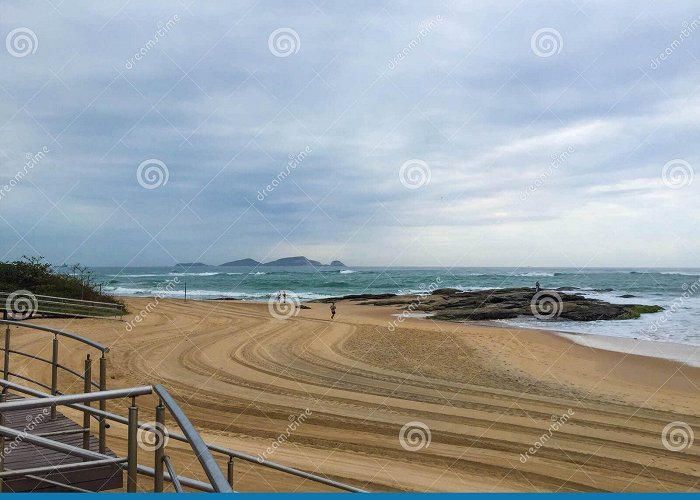 Cavaleiros Beach Dawn Activities, Cavaleiros Beach, Macae, RJ, Brazil Stock Image ... photo