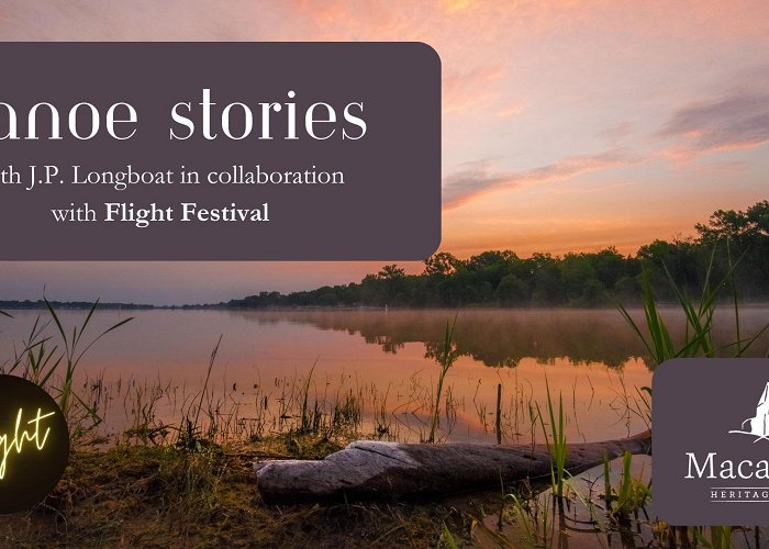 Mac Aulay Heritage Park Canoe Stories with J.P. Longboat in collaboration with Flight ... photo