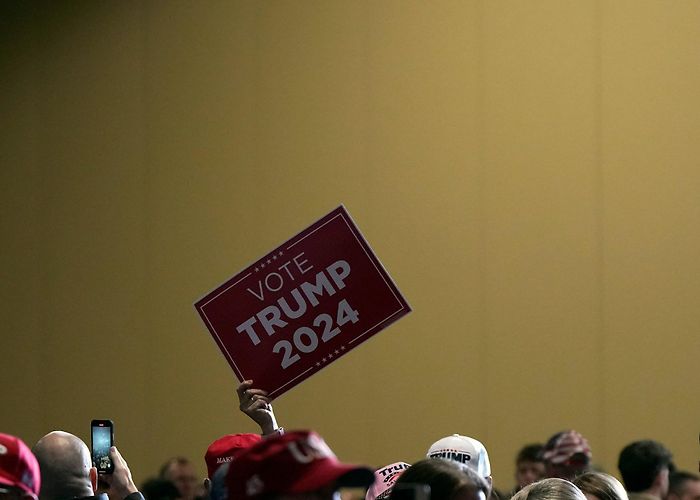 Charleston Area Convention Center Donald Trump stands by remarks about not defending NATO members ... photo