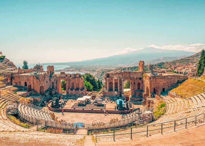 Ancient Theatre of Taormina Greek-Roman Theatre of Taormina - Sicily photo