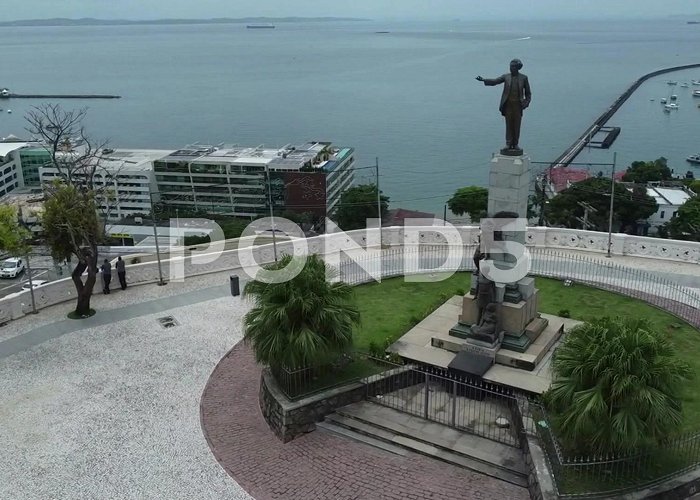 Castro Alves Square Castro Alves square in salvador | Stock Video | Pond5 photo