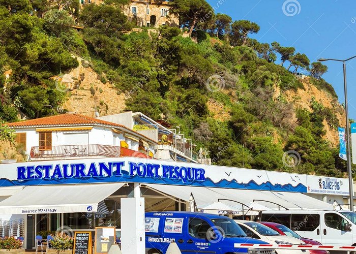 Blanes Convent Restaurant Port Pesquer. Convent of Blanes, Spain Editorial Stock ... photo