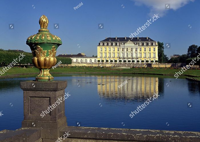 Castles Augustusburg and Falkenlust Castle Augustusburg Bruhl Brühl Near Cologne Stock Photo 73139461 ... photo