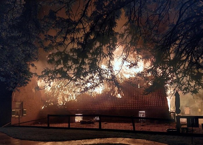 Nelis' Dutch Village Some animals killed in Nelis' Dutch Village barn fire | WOODTV.com photo