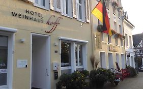 Hotel Weinhaus Hoff Bad Honnef Exterior photo