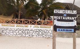 Mohammed Bungalows And Restaurant Matemwe  Exterior photo