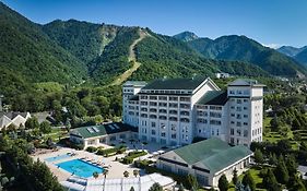 Qafqaz Riverside Hotel Gabala Exterior photo