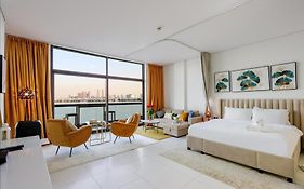 Livbnb - Seaside Studio W/ Private Terrace In Palm Dubái Exterior photo