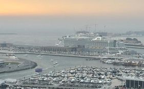 Sea View 1Br Apartment - Marina Pinnacle Dubái Exterior photo