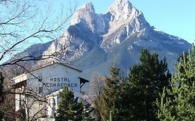 Hotel Hostal Pedraforca Saldes Exterior photo