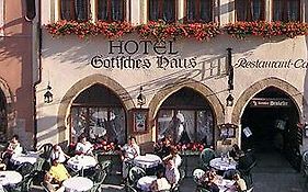 Historik Hotel Gotisches Haus Garni Rothenburg ob der Tauber Exterior photo