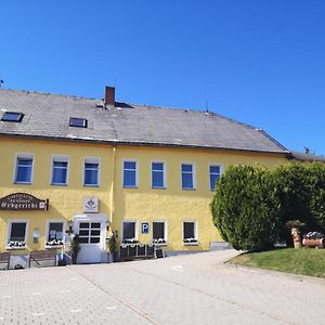 Hotel Pension & Gasthof Erbgericht Hoehenlage 850M Marienberg Exterior photo