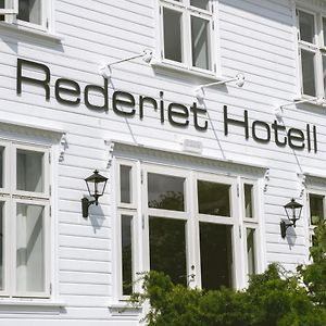 Rederiet Hotel Farsund Exterior photo