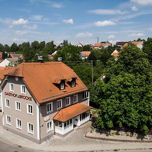 Hotel Gasthof zur Brücke Kaufering Exterior photo