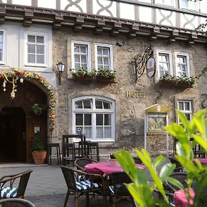 Hotel Brauhaus Zum Loewen Mühlhausen Exterior photo