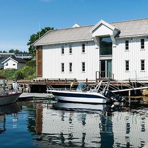 Hotel Knarren Brygge Knarrlagsund Exterior photo