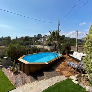 Amazing Vila Close To Sitges, Jacuzzi, Swimming Pool & Exellent Views Olivella Exterior photo