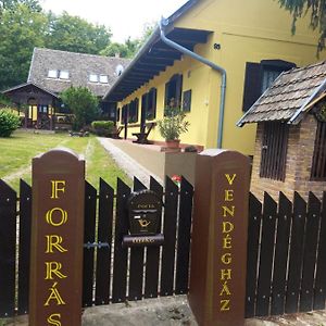 Hotel Forrás Vendégház Szálka Exterior photo