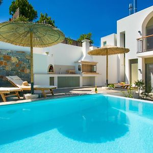 Pakio Luxury Villa : Private Cretan Holidays Mílatos Exterior photo