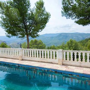 Elegant Villa In Chulilla Private Pool Exterior photo