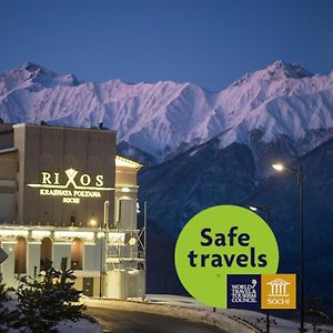 Hotel Rixos Krasnaya Polyana Sochi Exterior photo