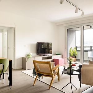 Apartamento Santa Ana junto a la ria a estrenar con piscina , garaje y wifi incluidos Bilbao Exterior photo