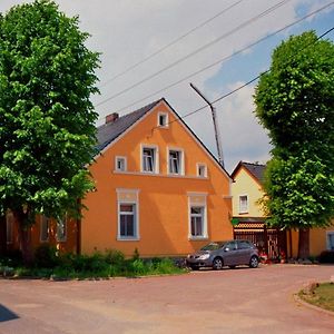 Hotel Fünf Linden Straupitz Exterior photo