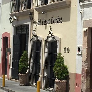 Hotel Casa Cortes Zacatecas Exterior photo