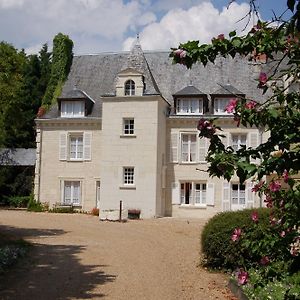 Logis Manoir De La Giraudiere Beaumont-en-Véron Exterior photo