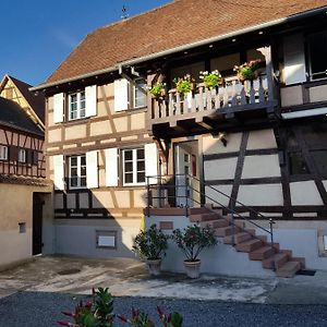 Les Colombages Bed and Breakfast Zellwiller Exterior photo