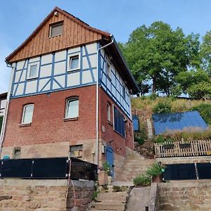 Gemütliches Fachwerkhaus im Mittelgebirge Hessen Thüringen Herleshausen Exterior photo