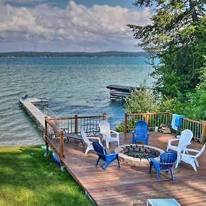 Rapid City Home On Torch Lake With Dock And Fire Pit! Exterior photo