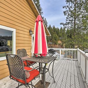 Lake Loon Hillside Cottage With Private Deck! Loon Lake Exterior photo