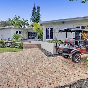 Brand New! Heated Pool, Golf Cart, Next To Beach Fort Lauderdale Exterior photo