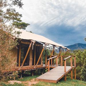 Hotel Silk Pavilions Glamping Mount Burrell Exterior photo